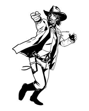 Panel 12 - Hunt and Chase - Six Shooters and Hard Love