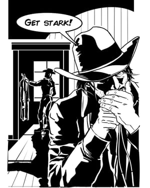 Panel 21 - Hunt and Chase - Six Shooters and Hard Love